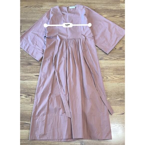 DOEN Avignon Midi bell like sleeves Dress in Sierra size S - Picture 8 of 12